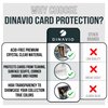 Dinavio Crafthouse 1500 Card Sleeves Penny Sleeves - Clear Soft Trading Card Sleeve Compatible with Pokemon Baseball MTG Lorcana YGO - Penny Sleeves for Pokemon Cards and Trading Cards (1,500 Pack)