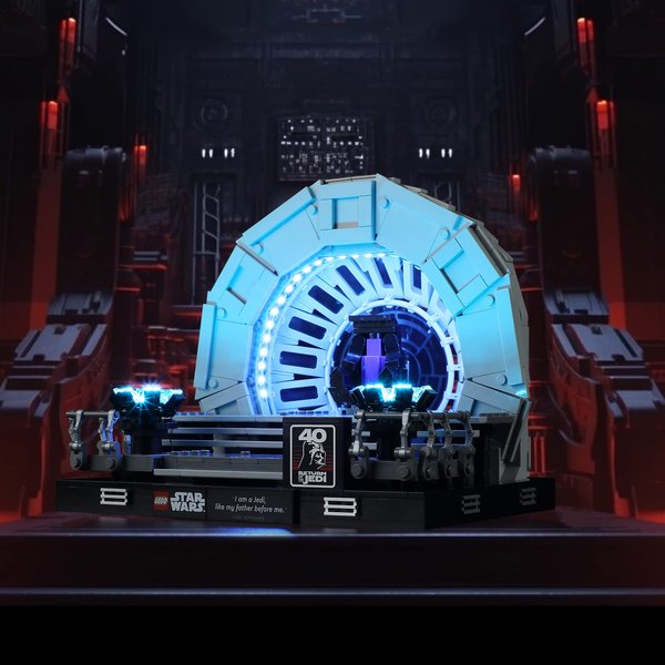 LIGHTAILING Led Lighting Kit for Lego- 75352 Emperor s Throne Room Diorama Building Blocks Model - LED Light Set Compatible with Lego Model(Not Include Lego Model)