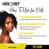 Lockology Loc Oil; Coconut Lemongrass Loc Moisturizer for Dreads; Hair Oil for Locs Products for Dreadlock Products