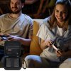 Elonbo Carrying Case for RG35XXSP Portable Flip Retro Handheld Game Console, for Aivuidbs/ CredevZone/ Doriteney/ Marryoo RG35XXSP Clamshell Video Games Consoles Travel Storage Cover Holder, Black