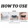 40 Pcs Fake Lashes No Glue Apply False Lashes Eyelash Self Adhesive Lash Strips for Fake Eyelashes Extension Supplies Suitable Makeup Brushes and Tools for All Strip Beauty and Personal Care
