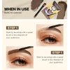 JOSURBEAUTY Eyebrow Powder - Define, Fill & Shape Brows with Precision
