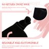 Fshine Hair Genius Weft Genius Weft Real Human Hair Extensions Jet Black Sew in Human Hair Extensions 18 Inch 50g Natural Remy Himan Hair Genius Weft Hair Bundle One Piece Human Hair