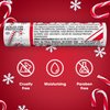 ChapStick Lip Balm, Candy Cane, 3-Count – Fresh & Minty Lip Moisturizer, Stocking Stuffer, 0.15 Oz Ea