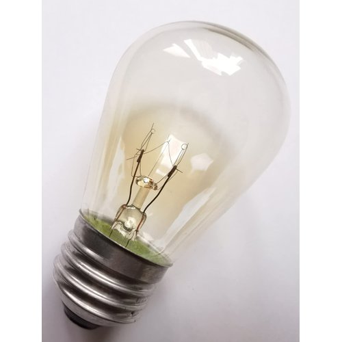 Rolay 11 Watt Outdoor Light Bulbs, S14 Warm Replacement Bulbs for Outdoor Patio String Lights with E26 Base, Pack of 25 (Clear)