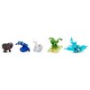 Spin Master Bakugan Blue Base Battle Pack Action Figure Set, Special Attack Ventri, Special Attack Dragonoid, Titanium Bruiser, Titanium Trox, Smoke, 6066988