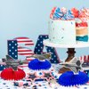 9 Pcs Air Force Party Decorations Supplies Top Air force Gun Honeycomb Table Centerpieces Cutouts for Aircraft Fighter Jet Party Birthday Aviation Plane Theme Party Supplies