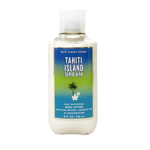 Bath & Body Works Tahiti Island Dream 2 Piece Body Lotion Gift Set with a Sea Breeze Bar Soap