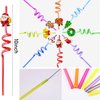 24 Reusable Christmas Straws Christmas Party Favors Christmas Party Decoration Birthday Party Decoration Supplies for Treat Bags Goodie Gifts