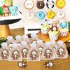 KeeStar 24 Pack Monkey Necklace Party Favors for First Birthday, Wild Animals Lover, Baby Shower Goodie Bag Fillers, School Carnival Rewards, Photography Props, Home Decorations, Classroom Prize