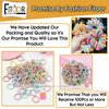 Fashion Fitoor Colorful Elastic Rubber Bands Seamless Cotton Hair Bands for Women Girls and Kids Baby - Versatile Hair Ties Ponytail Holders Headband Hair Accessories (200)