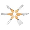 Cheese Knives Set - Cheese Knife, Cheese Spreader, Cheese Fork, Cheese Slicer, Cheese Cutter, Butter Knife – 6PCS Mini Stainless Steel Cheese Knives - Cheese Knife Set for Charcuterie Board