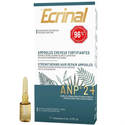 Ecrinal ANP2 Hair Growth Ampoules for Men - Strengthening &amp; Repairing Ampoules - Intensive Hair C...