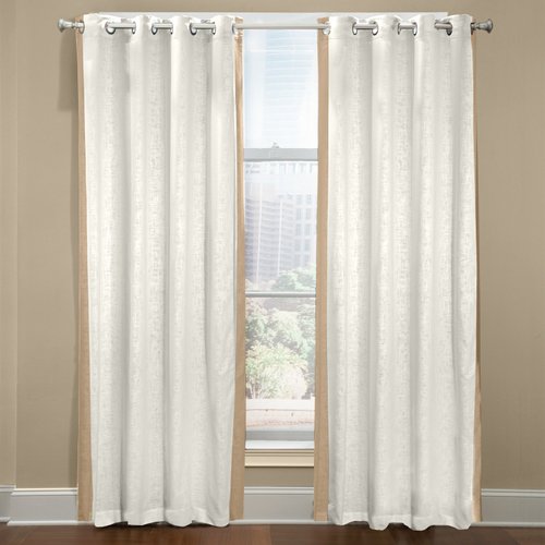 Veratex The Central Park Collection 100% Linen Made in The USA Modern & Elegant Tailored Window Valance, Gray