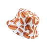 Funny Bucket Hat Sun Hat for Women Men,Unisex Reversible Cotton Summer Beach Hat Fisherman Hat Hot Dog