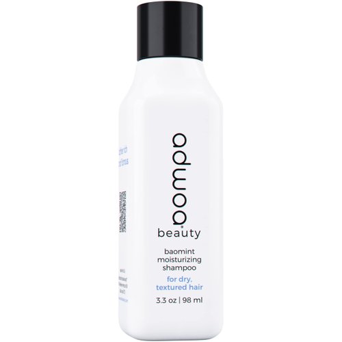 adwoa beauty Baomint™ Moisturizing Shampoo With Baobab, Rosemary, Mint and Jamaican Black Castor Oils To Aid Hair Growth ​And Support Length Retention For Coily and Curly Hair - 3.3 oz.