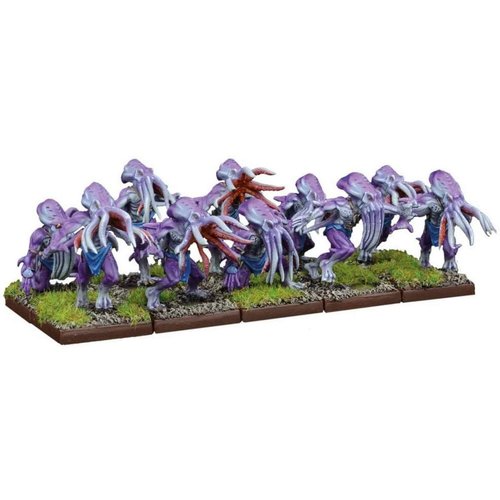 Mantic MGKWR301 Kings of War Thuul Troop Miniature Model, Multicolour