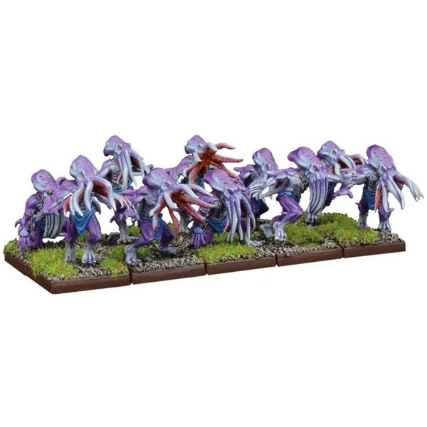 Mantic MGKWR301 Kings of War Thuul Troop Miniature Model, Multicolour