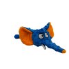 Comfych Dog Toy No Stuffing Plush Animal Toy, Squeeky Sound, Cute Design, Durable and Soft, Ideal for Pet Training and Playing, Blue