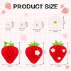 9 Pcs Strawberry Honeycomb Balls Strawberry Birthday Party Supplies Favors Strawberry Table Centerpieces Tissue Paper Honeycomb Tabletop Hanging Decors for Party Baby Shower
