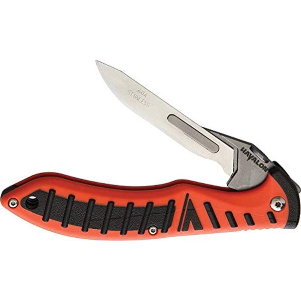 Havalon Forge Hunting Knife - Blaze Orange Folding Pocket Knife