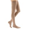 mediven Comfort for Women, 15-20 mmHg – Thigh High Compression Stockings with Silicone Top Band, Closed Toe Leg Circulation, Semi-Transparent Leg Support Compression Hosiery, VII, Natural
