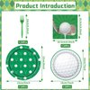Rakuto Golf Party Plates Supplies - 96PCS Golf Birthday Party Decorations Golf Party Tableware Supplies Golf Party Decorations Golf Themed Disposable Paper Plates Napkins Forks Sets(24 Guests)