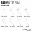 Maybelline Brow Ultra Slim Defining Eyebrow Makeup Mechanical Pencil With 1.55 MM Tip And Blending Spoolie For Precisely Defined Eyebrows, Warm Brown, 0.003 oz.