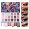 Full Makeup Kit for Women, 18 Color Eyeshadow, 3 Color Lipstick, Blush Oil, Mascara, Liquid Eyeliner, Eyebrow Pencil, Foundation, Sponge, Makeup Bag and 8pcs Makeup Brush