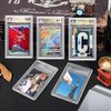 BGS Card Sleeves 100 Pack, Sleeves for BGS Graded Slabs Ultra Protection for The Graded Card for Pro Collector (100Pack)