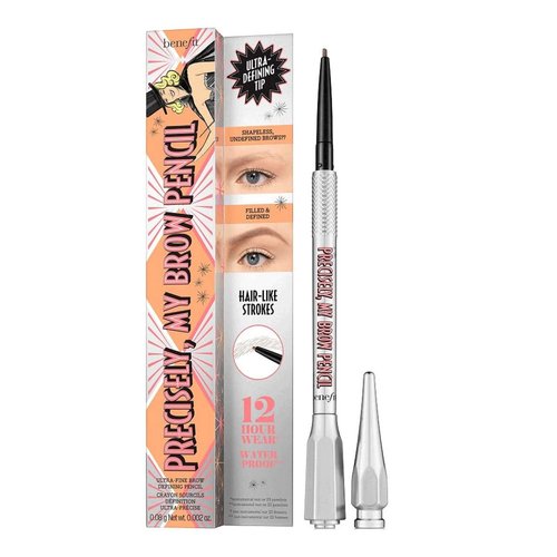 Benefit Precisely My Brow Pencil Ultra-Fine Shape Define, Shade, 3.5 - Neutral medium brown, 1 Count