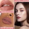 BKPPLZP 3 Pcs Matte Nude Lipstick Set,Lip Crayon Lipstick for Women Velvet Smooth Lip Gloss Stain Non-Stick Cup Lip Stick,Moisturing Long Lasting Waterproof Lipstick Lip Makeup(Set A)