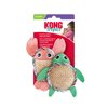 KONG Tropics Pals Sea Creatures 2 Pack - Catnip Filled and Crackly Inner Material - Cat Toy