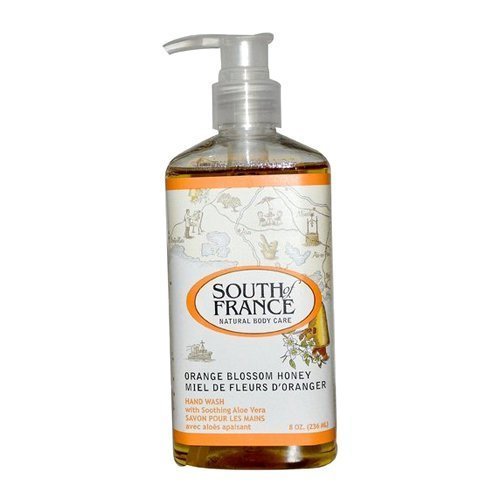 South Of France Liquid Soap, Orange Blossom Honey, 8 Fluid Ounce by South of France