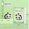 Fzjjyana Cute Panda Building Blocks (Set of 4) Panda Mini Building Block Sets are All Individually Packaged Adult Building Block Toys Children's Panda Gifts
