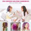 NEW Hair Chalk Comb,Temporary Hair Color Dye for Girls Age 4 5 6 7 8 9 10 Kids For New Year, Birthday Party, Cosplay (new6)