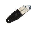 Levy's Leathers 2" Wide Polyester Guitar Strap with Genuine Leather Ends; Koi Fish Motif (MPD2-016)
