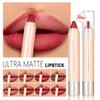 Melemando 8 Colors High Pigmented Smooth Matte Lip Liner Pencil, Waterproof Velvet Lipstick Pen, Professional Lip Liner for Girls and Women (05)