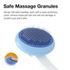 Cat Brush for Shedding, Pet Grooming Self Cleaning Slicker Brush for Cats & Dogs, Cat Deshedding Brush Easily Removes Tangles Hair and Loose Undercoat, Mats Tangled Hair Shedding Brush (Blue)
