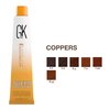 GK HAIR Global Keratin Copper Blonde 7.4 Hair Color Cream Tube (3.4 Fl Oz/100ml) - Professional Semi Permanent Nourishing & Cleansing Long Lasting Toner Dye