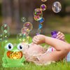 Automatic Bubble Machine, Bubble Blower Toys for Kids, Frog Bubble Blower Machine Make Over 500 Bubbles per Minute for Birthday Party, Wedding, Indoor and Outdoor Games