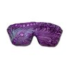 Candi Andi Handmade Sleep Eye Mask - Lavender Scented - Violet Peacock - TEML-VP