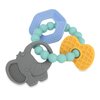 Nuby Chewy Charms Key Silicone Teether, Neutral, 1 Count (Pack of 1)