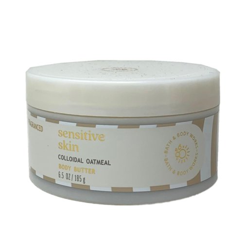 Bath & Body Works Sensitive Skin Milk Fragranced Body Butter with a Natural Oats Sample Soap