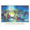 Designer Greetings Wise Men at Stable Box of 18 Religious Christmas Cards