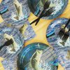 Gone Fishing Party Plates Napkins Gone Fishin' Dinnerware Fishing Themed Tableware for Fishing Tournament Birthday Party Disposable Paper Plates Napkins Party Decorations Supplies Favors 24 Guests