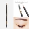 GLORAY Eyebrow Pencil Double Sided - Professional Hard Formula Brow Pencil Precision for Defined Brows Grooming with Metal Cover