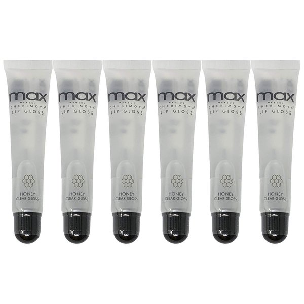 Cherimoya 6Pack MAX Makeup Lip Polish (HONEY)