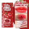 SWETIYOU Lip Tint Cotton Swab, 20 Pcs Waterproof Non-Stick Cotton Swab Lipstick Long Lasting Q Tip Lip Tint Stain, Cute Lip Makeup Products(Pomegranates)