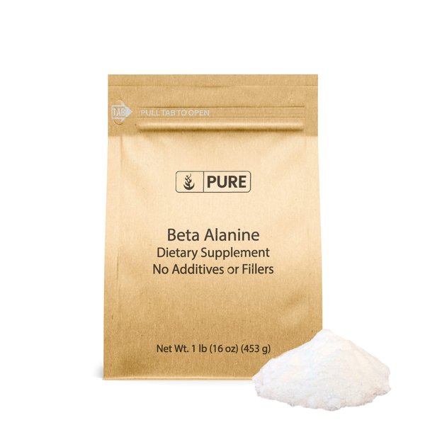 Pure Original Ingredients Beta Alanine Powder (1lb) Non-GMO, Non-Essential Amino Acid